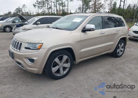 2015 Jeep Grand Cherokee Overland из США, поврежденный, VIN 1C4RJFCM6FC922298